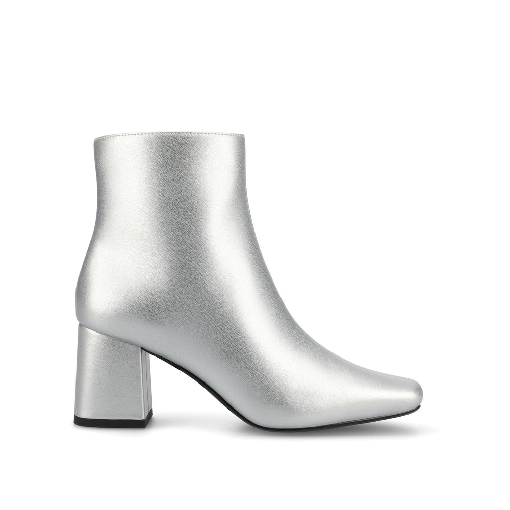 HAYLINN SQUARE TOE BOOTIES IN PATENT