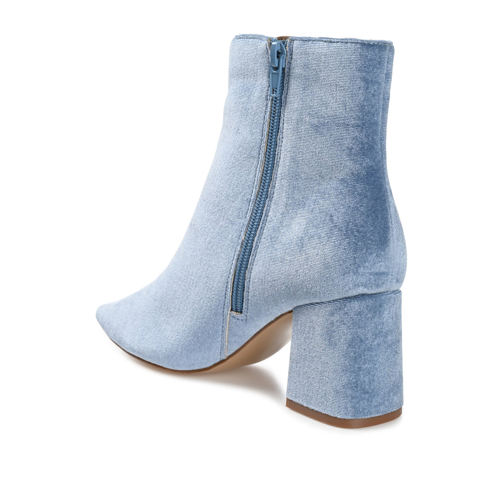 HAYLINN SQUARE TOE BOOTIES IN PATENT