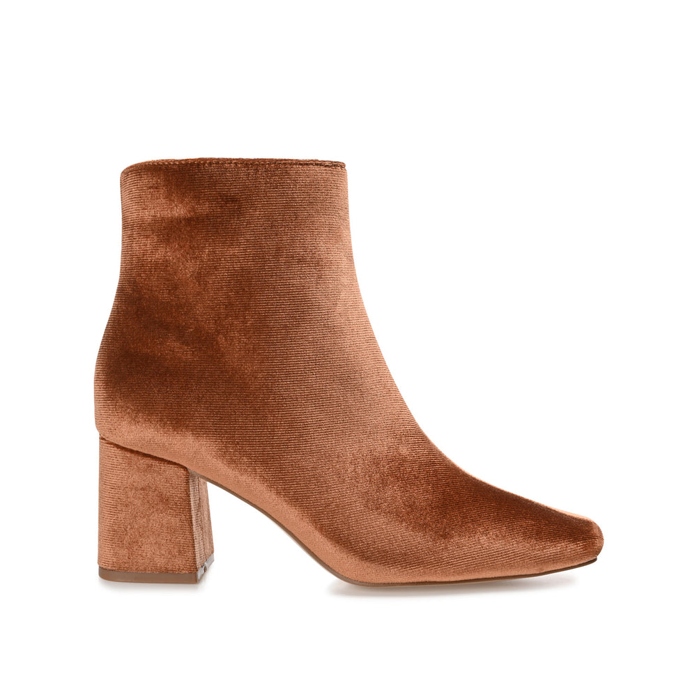 HAYLINN SQUARE TOE BOOTIES IN PATENT