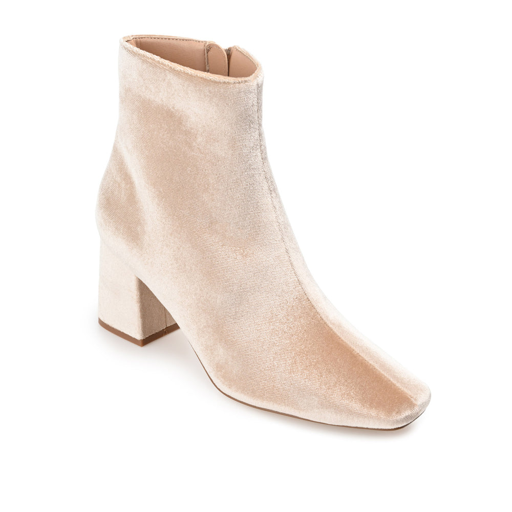 HAYLINN SQUARE TOE BOOTIES IN PATENT