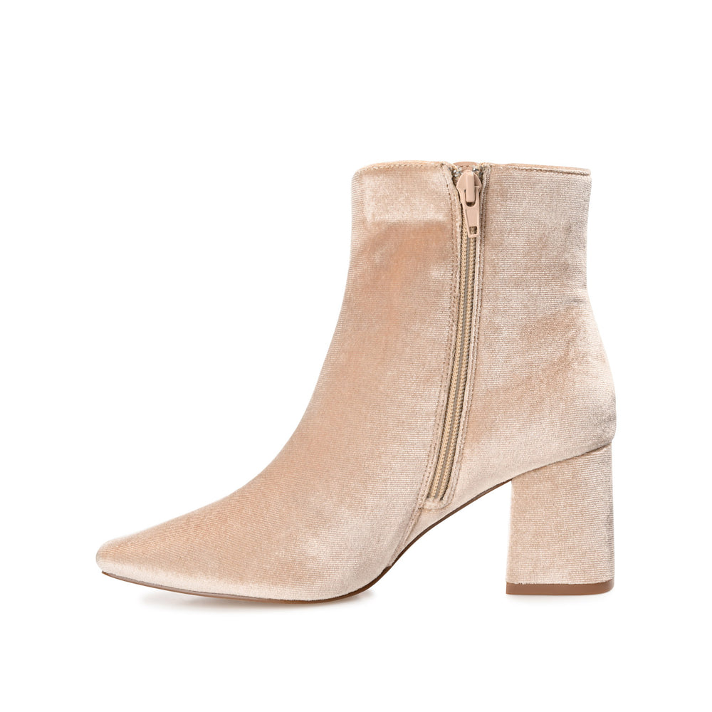 HAYLINN SQUARE TOE BOOTIES IN PATENT