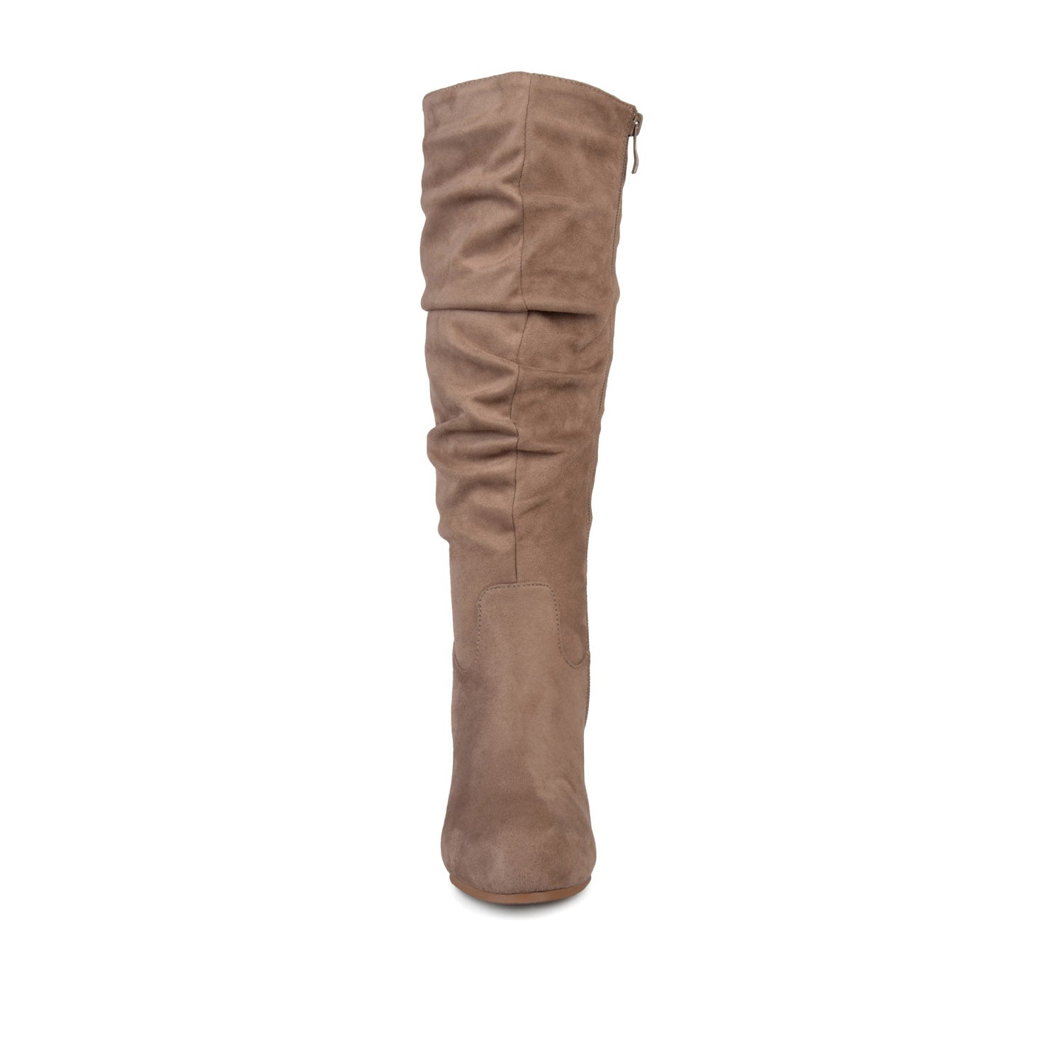 HAZE KNEE HIGH BOOTS IN FAUX SUEDE - Taupe