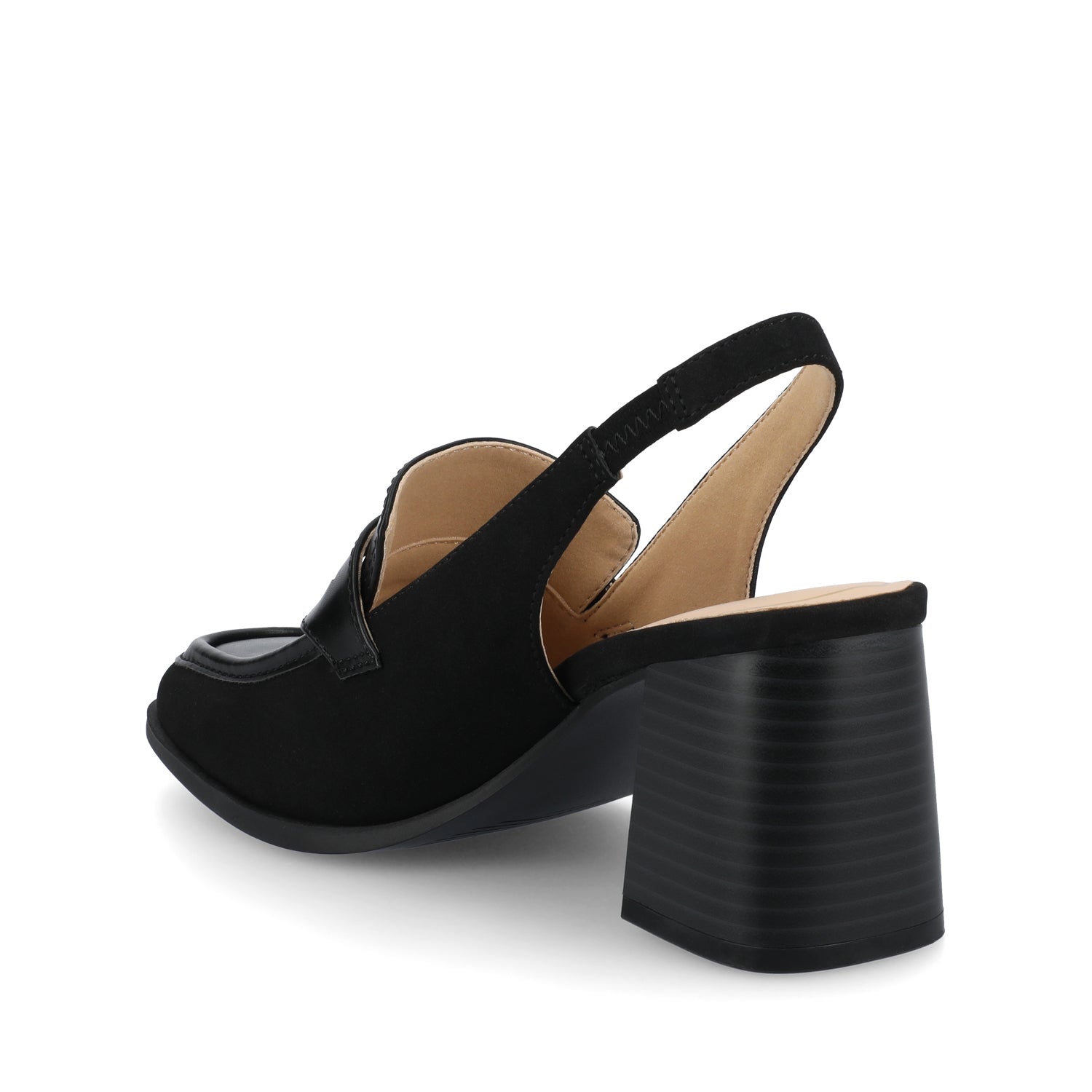 HENRIKA MOC TOE PUMPS - Black