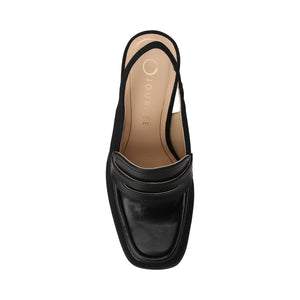HENRIKA MOC TOE PUMPS - Black