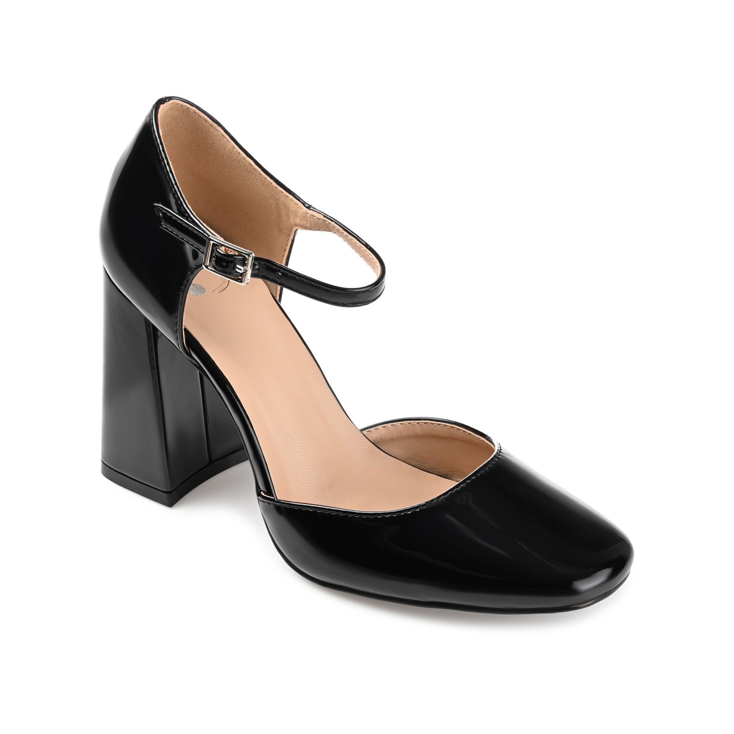 HESSTER BLOCK HEEL D'ORSAY IN WIDE - Black
