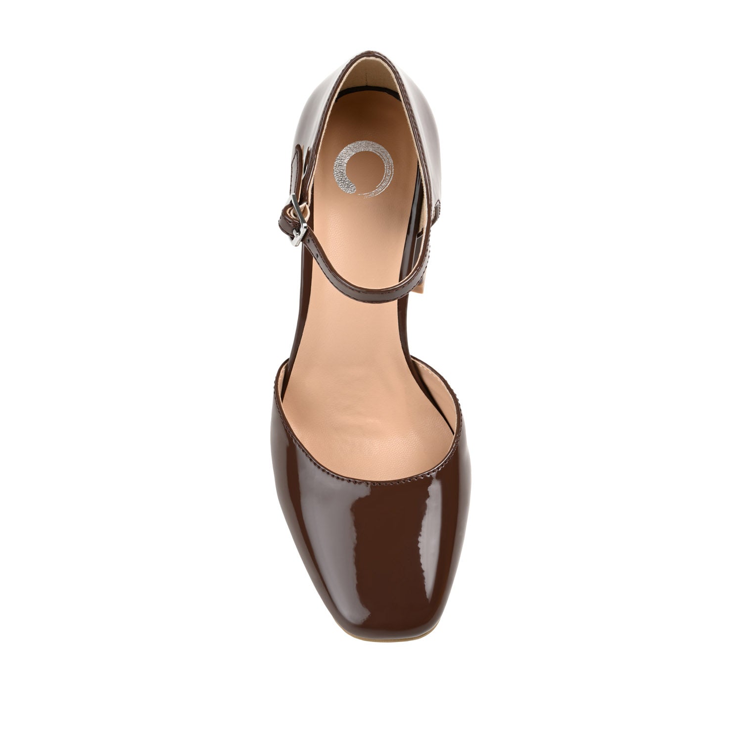 HESSTER D'ORSAY PUMP HEELS IN PATENT - Brown
