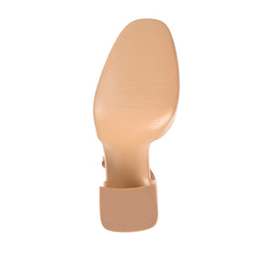 HESSTER D'ORSAY PUMP HEELS IN PATENT - Tan