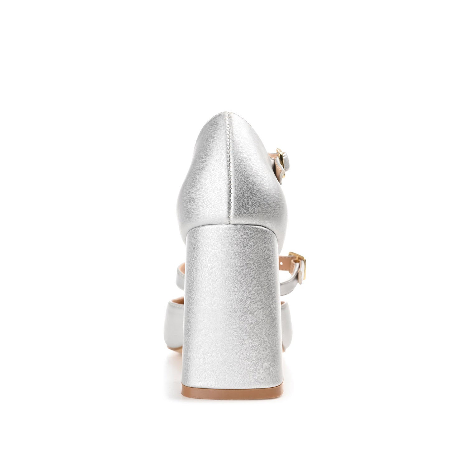 ISADORAH FAUX LEATHER HEELS IN WIDE