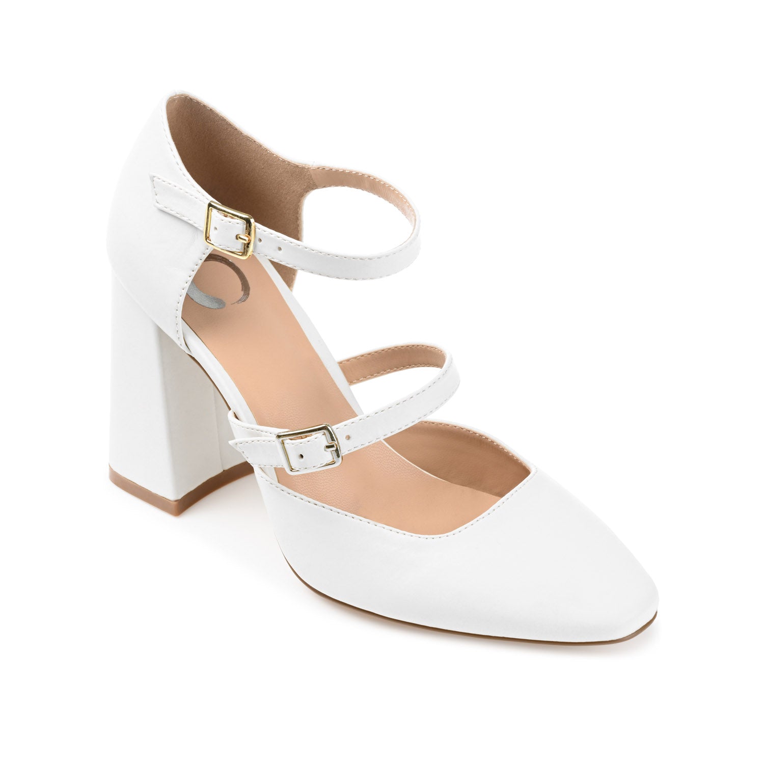 ISADORAH FAUX LEATHER HEELS IN WIDE
