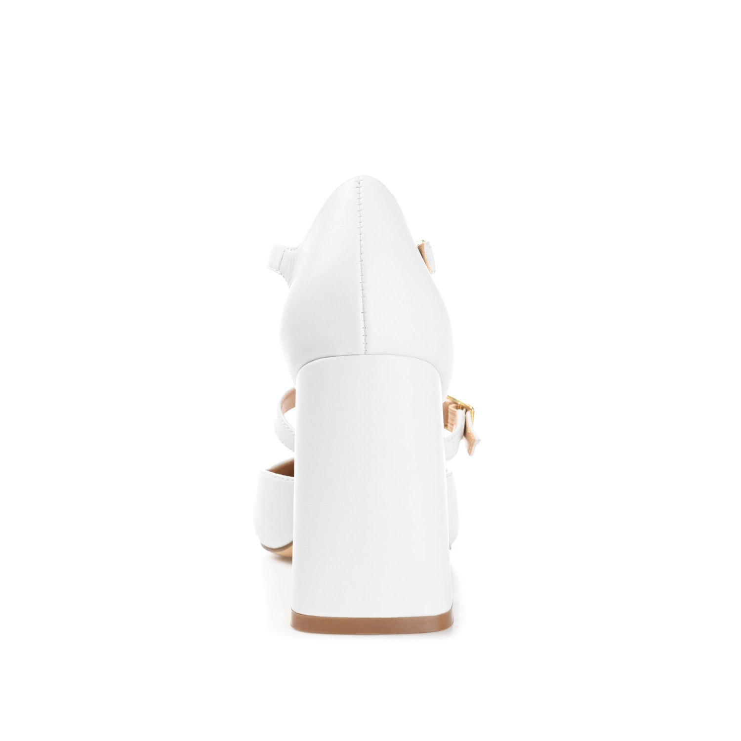 ISADORAH FAUX LEATHER HEELS IN WIDE