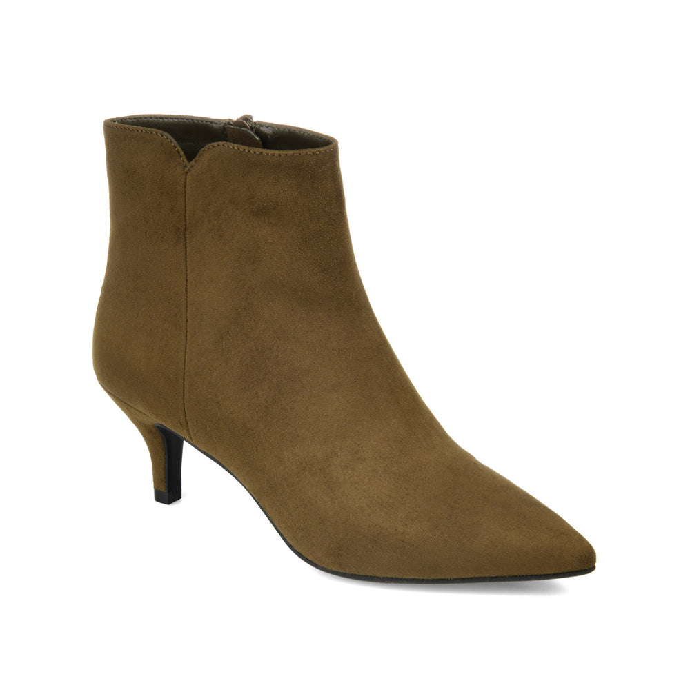 ISOBEL POINTED TOE BOOTIES IN SNAKE