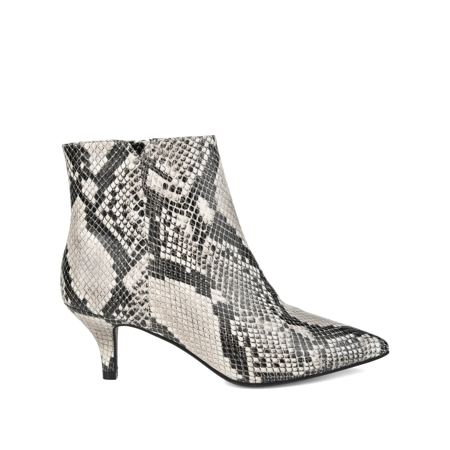 ISOBEL POINTED TOE BOOTIES IN SNAKE