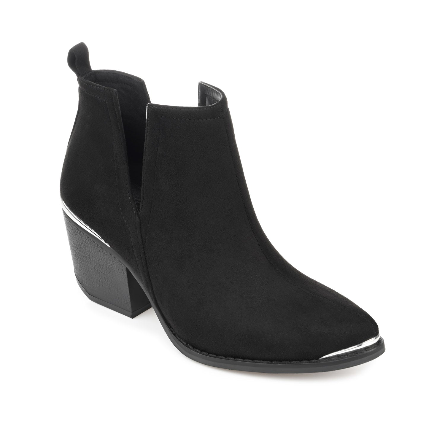 ISSLA CUTOUT BOOTIES IN WIDE - Black