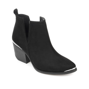 ISSLA CUTOUT BOOTIES IN WIDE - Black