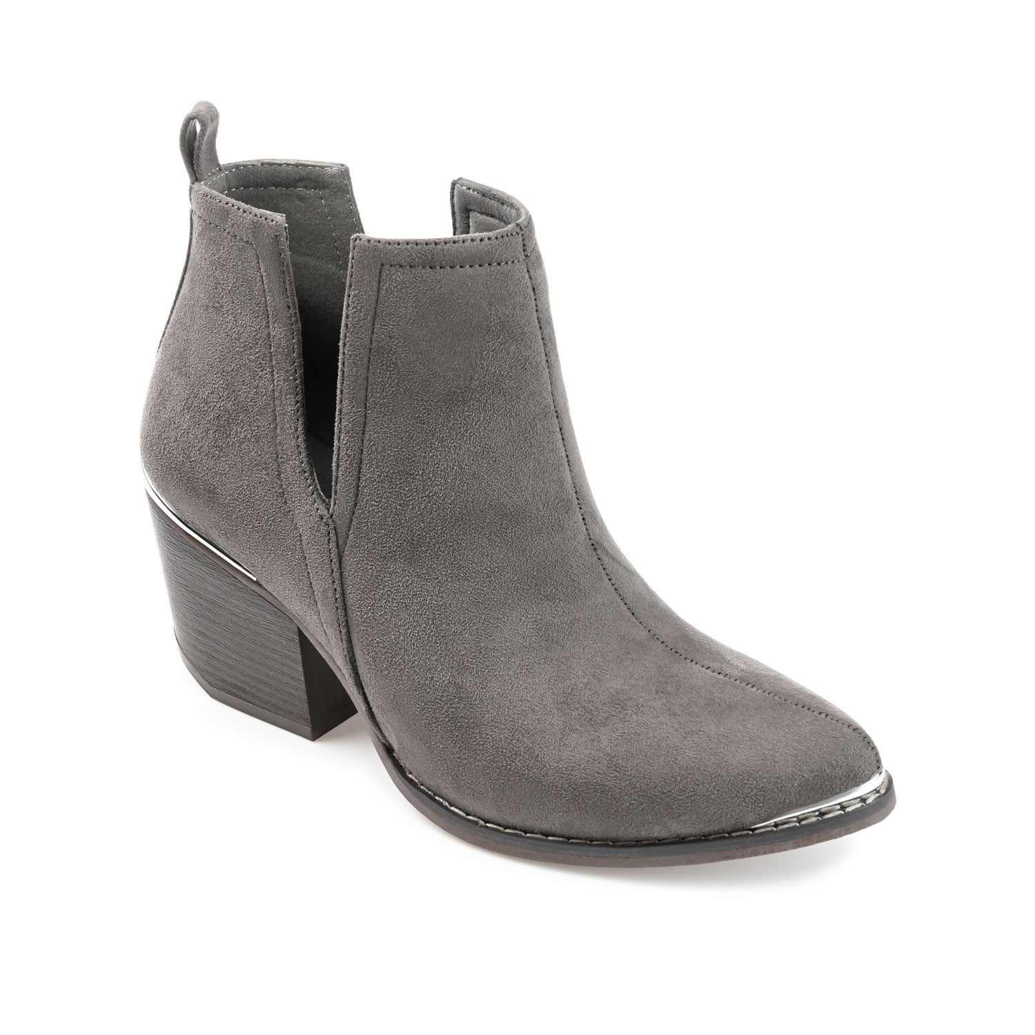 ISSLA CUTOUT BOOTIES IN WIDE - Grey