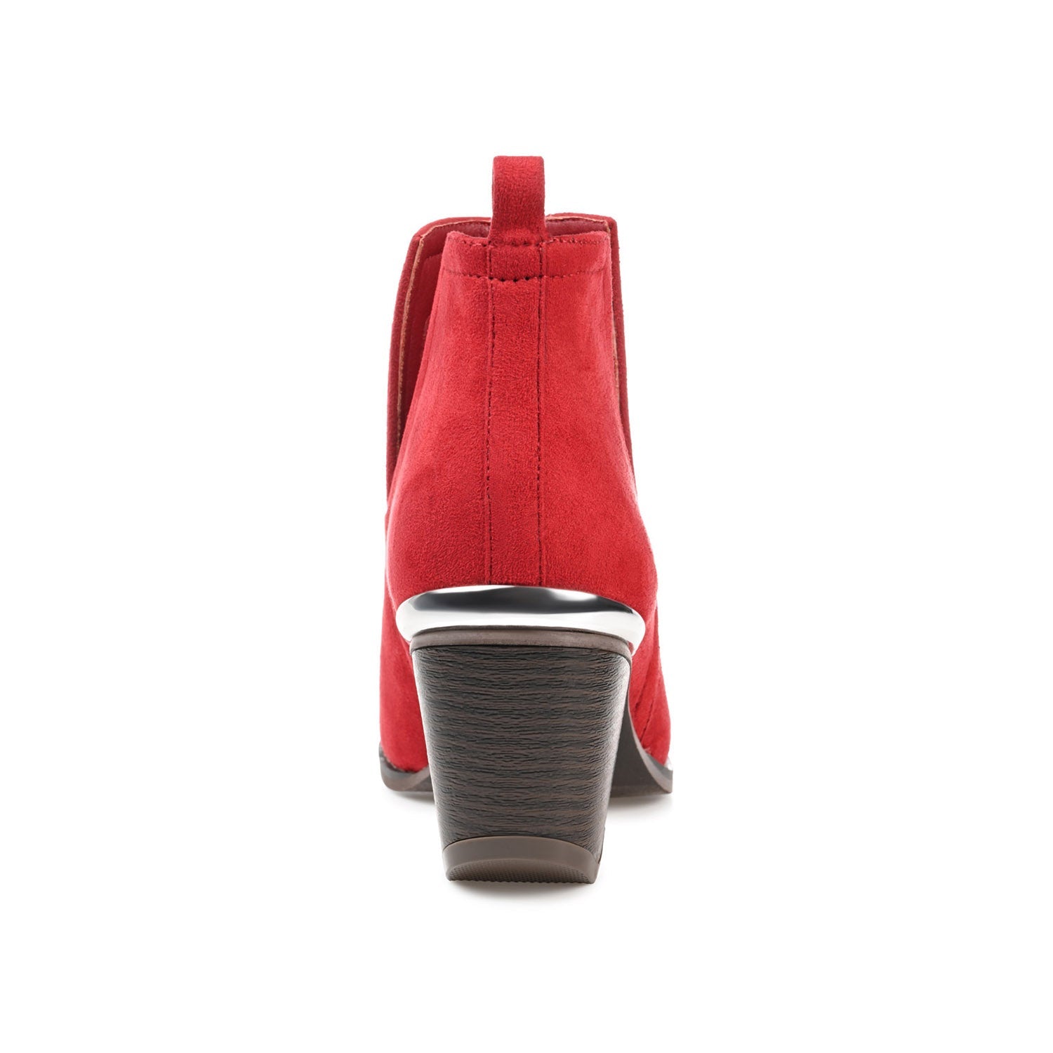 ISSLA CUTOUT BOOTIES IN WIDE - Red