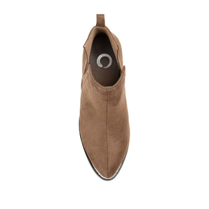 ISSLA CUTOUT BOOTIES IN WIDE - Taupe