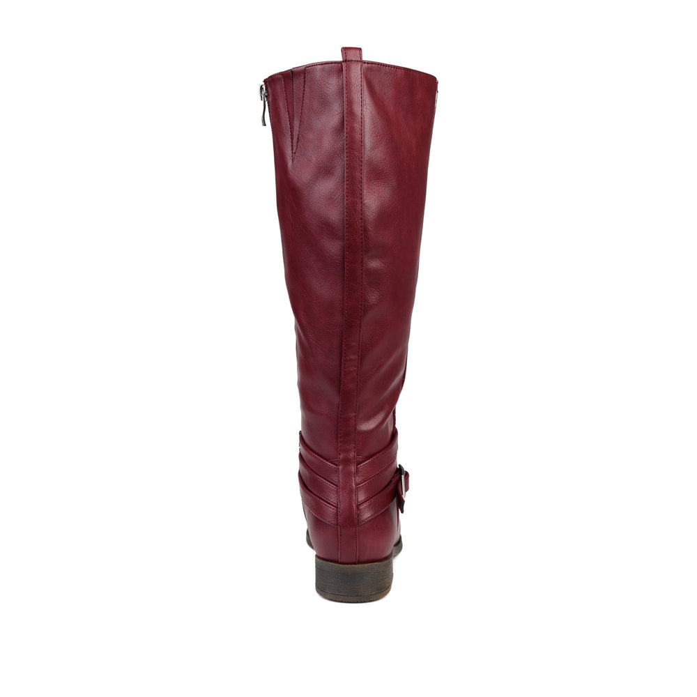 IVIE KNEE HIGH BOOTS IN FAUX LEATHER