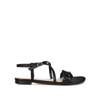 JALIA MULTI STRAP SANDALS IN FAUX LEATHER