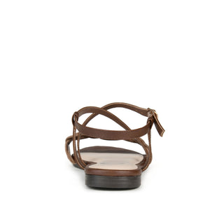 JALIA MULTI STRAP SANDALS IN FAUX LEATHER