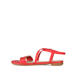 JALIA MULTI STRAP SANDALS IN FAUX LEATHER