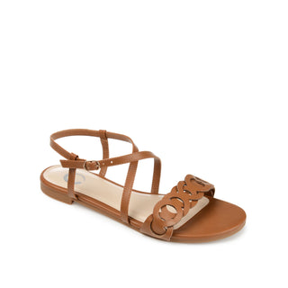 JALIA MULTI STRAP SANDALS IN FAUX LEATHER