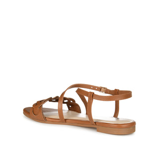 JALIA MULTI STRAP SANDALS IN FAUX LEATHER