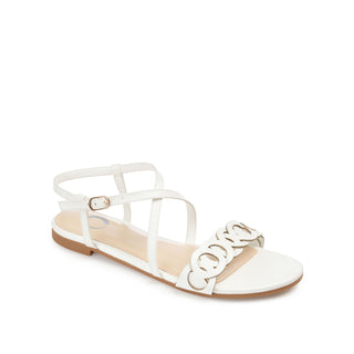 JALIA MULTI STRAP SANDALS IN FAUX LEATHER