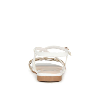 JALIA MULTI STRAP SANDALS IN FAUX LEATHER