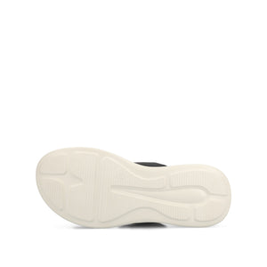 JANIS SLIP ON SANDALS IN VEGAN LEATHER - Black