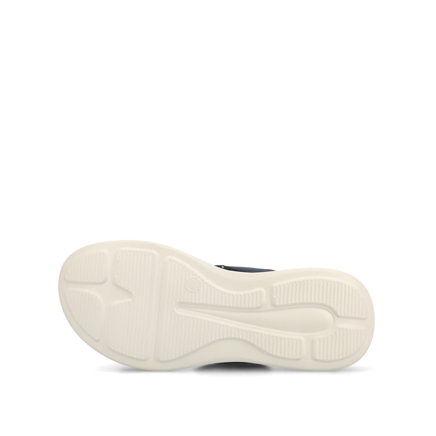 JANIS SLIP ON SANDALS IN VEGAN LEATHER - Navy Nubuck