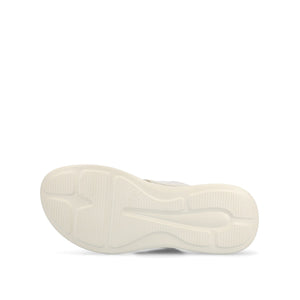 JANIS SLIP ON SANDALS IN PATENT - Bone Patent