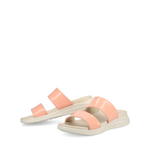 JANIS SLIP ON SANDALS IN PATENT