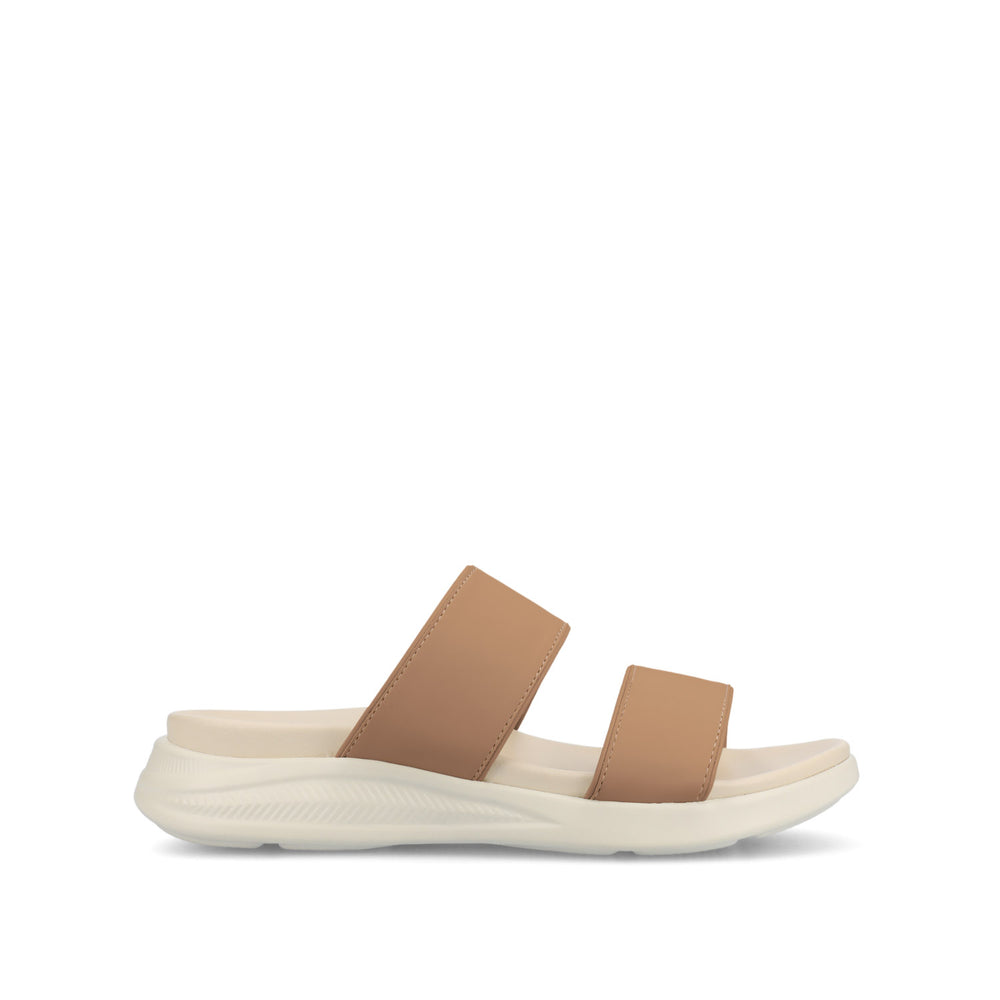 JANIS SLIP ON SANDALS IN PATENT