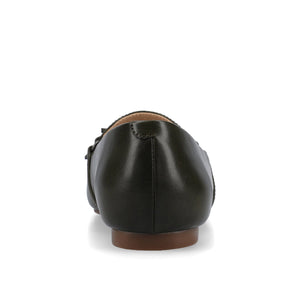 JANNAH TASSEL LOAFER FLATS - Olive