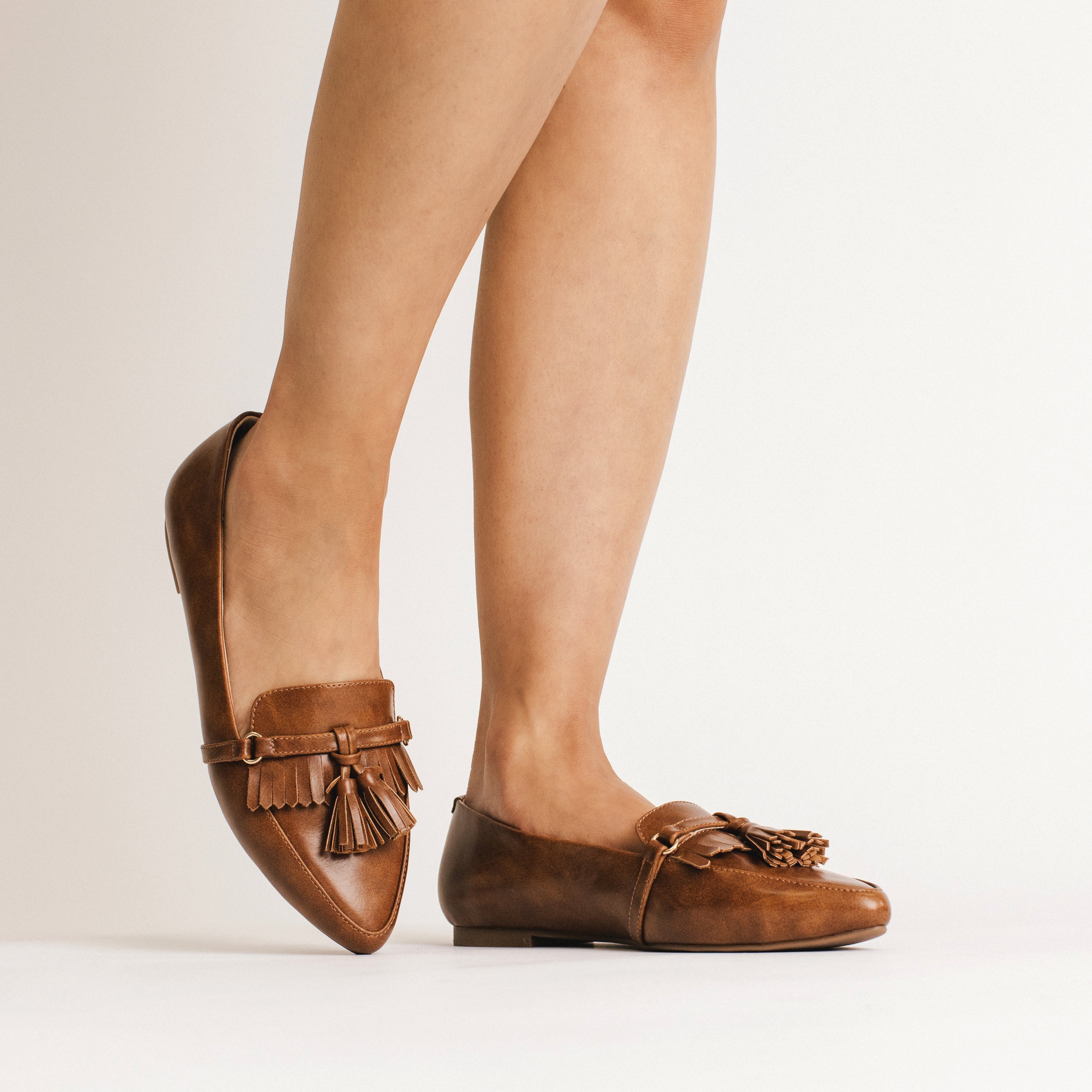 JANNAH TASSEL LOAFER FLATS