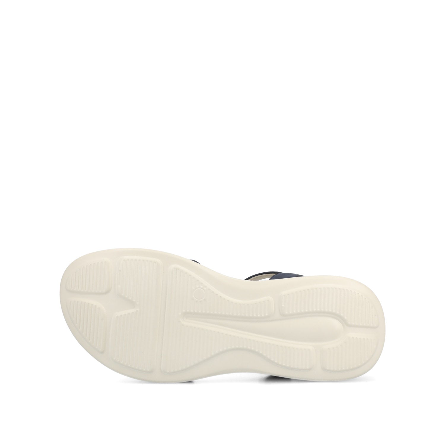 JAYLEE BUCKLE SANDALS IN VEGAN LEATHER - Navy PU