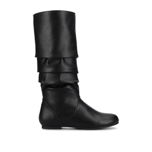 JAYNE KNEE HIGH BOOTS IN WIDE CALF
