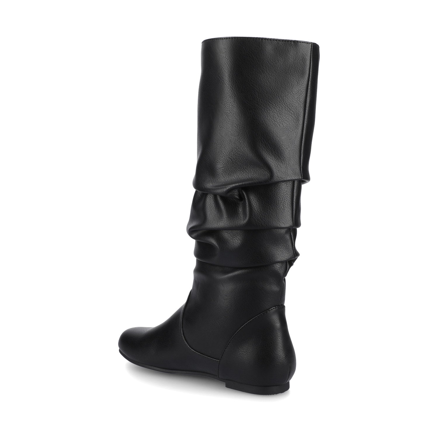 JAYNE KNEE HIGH BOOTS IN WIDE CALF - Black