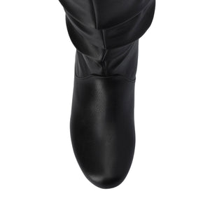 JAYNE KNEE HIGH BOOTS IN WIDE CALF