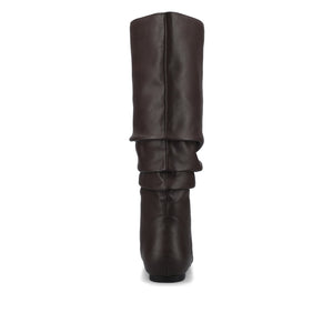 JAYNE KNEE HIGH BOOTS IN WIDE CALF