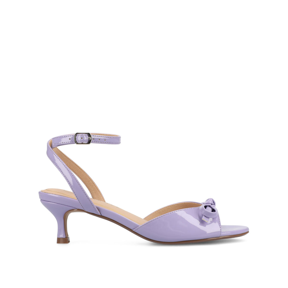 JENNIFER STRAPPY KITTEN HEELS IN PATENT