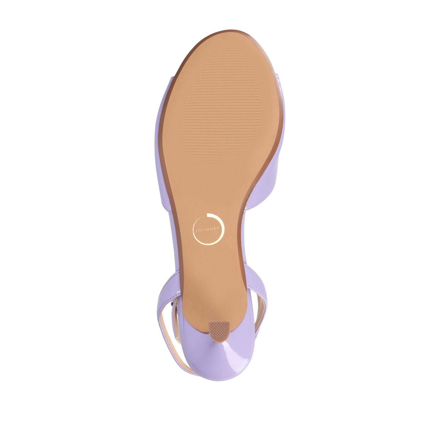 JENNIFER STRAPPY KITTEN HEELS IN PATENT - Lilac Patent