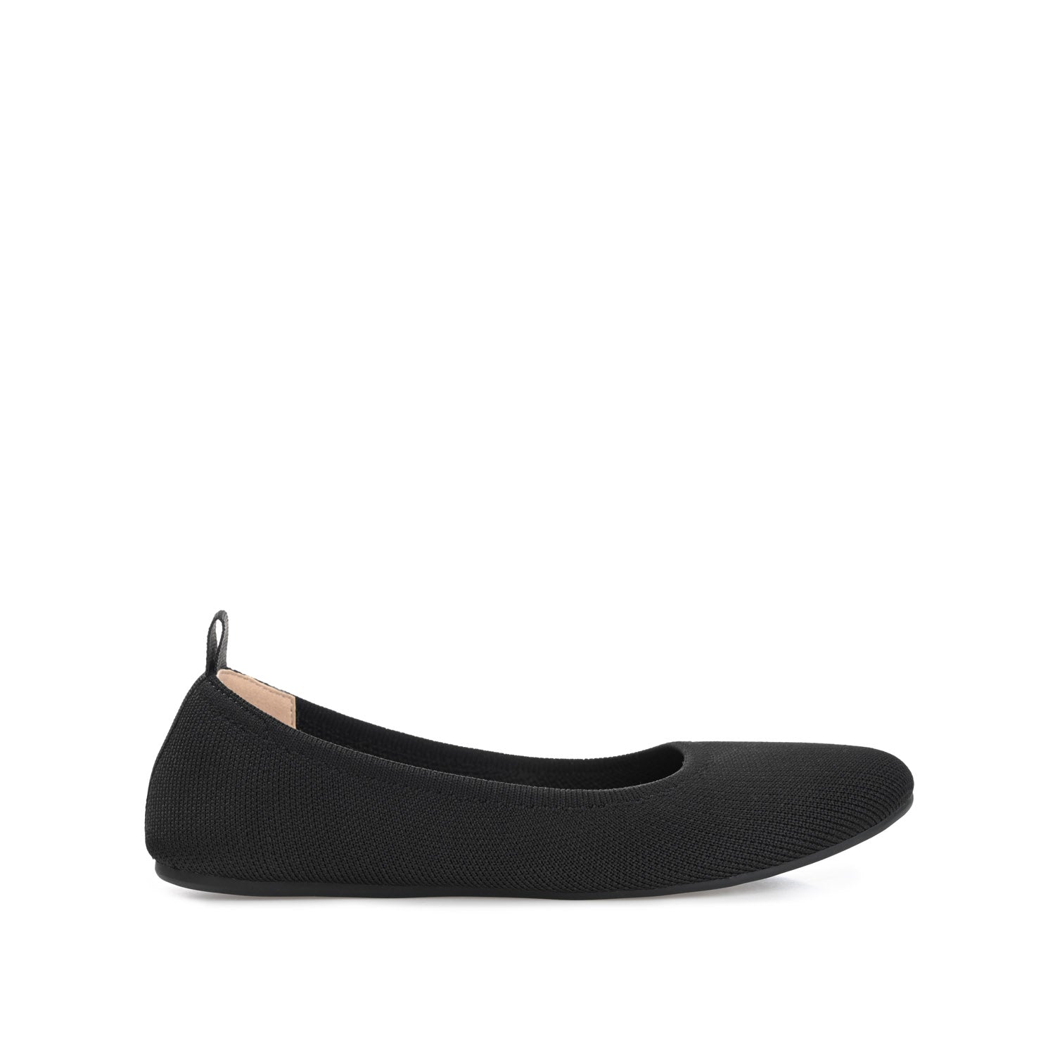 BALLET FLAT IN FABRIC - Black