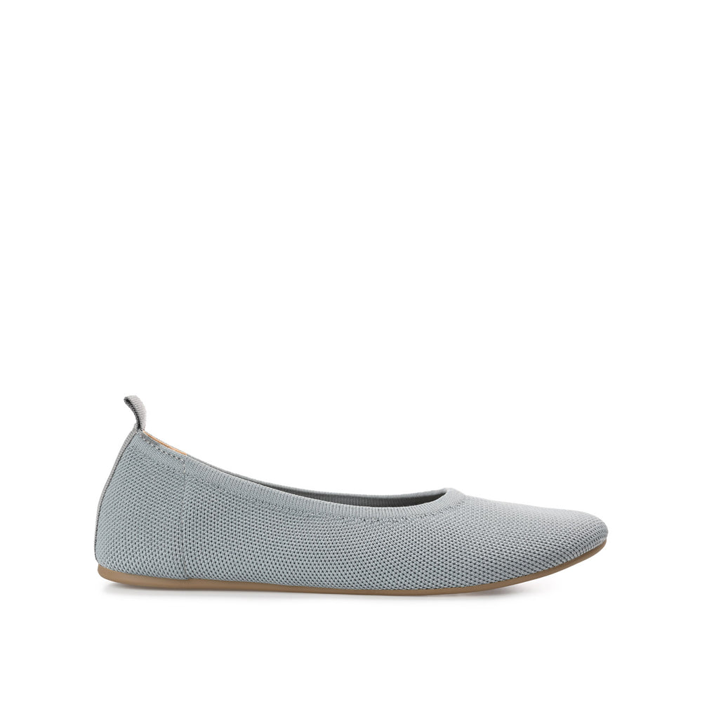 JERSIE BALLET FLATS IN KNIT FABRIC