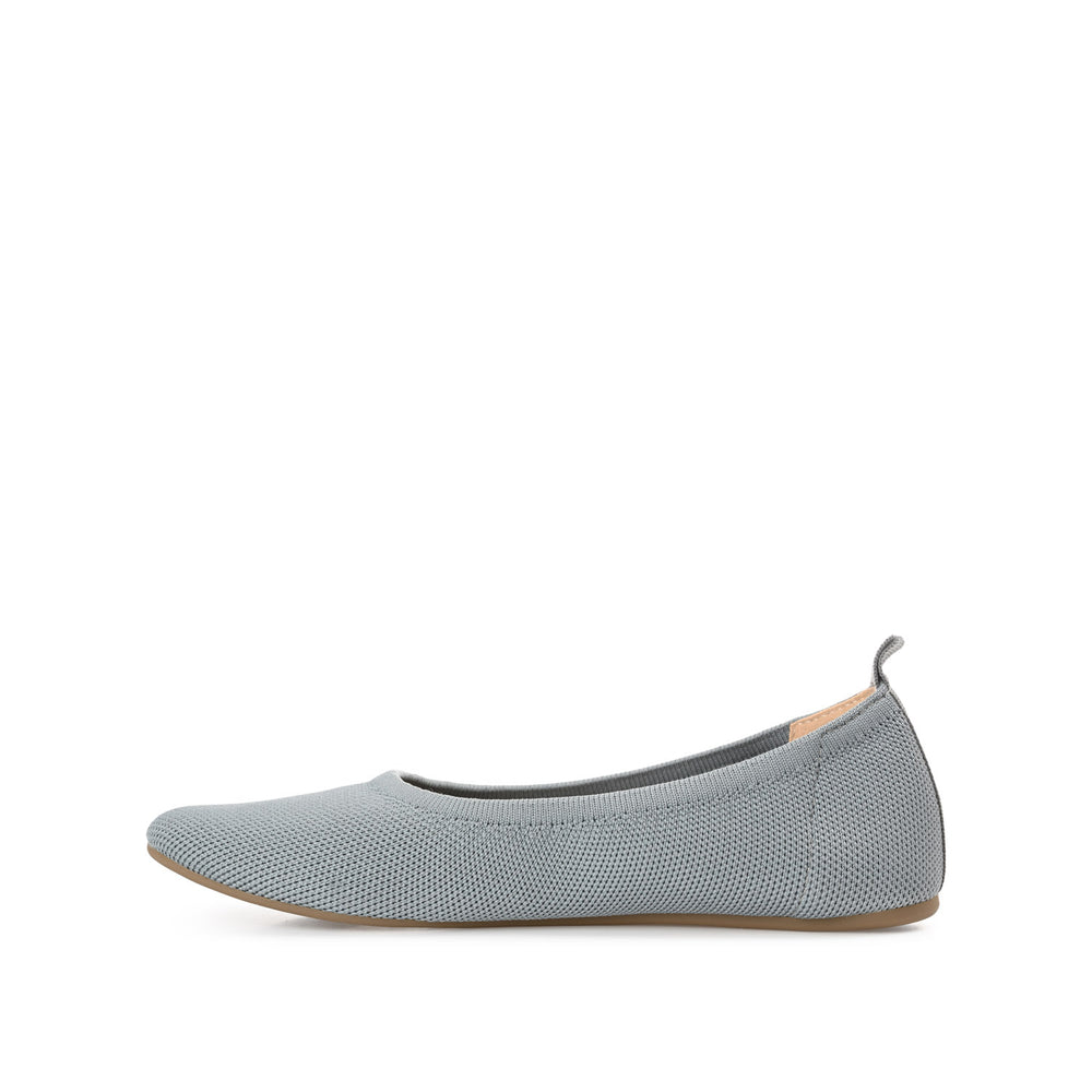 JERSIE BALLET FLATS IN KNIT FABRIC