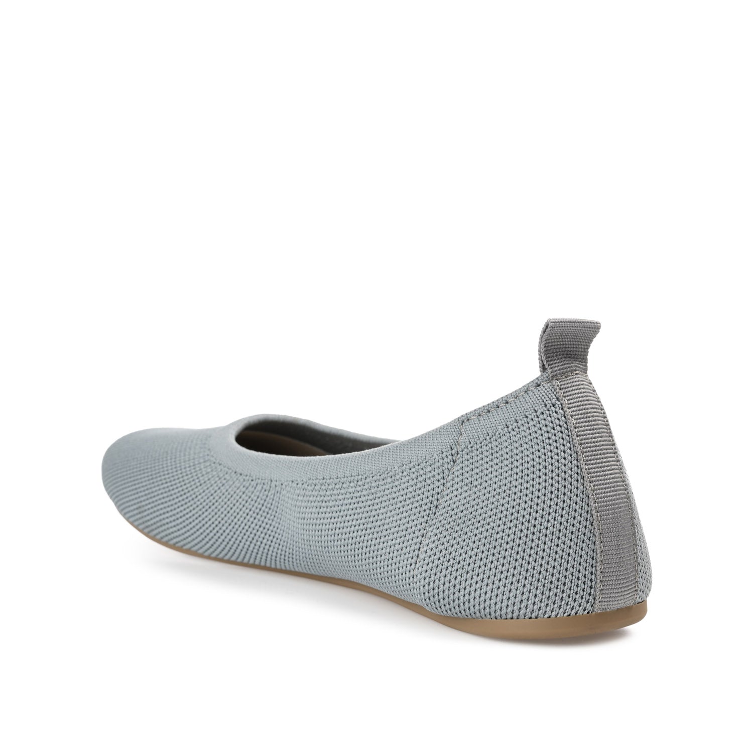 BALLET FLAT IN FABRIC (WIDE) - Grey