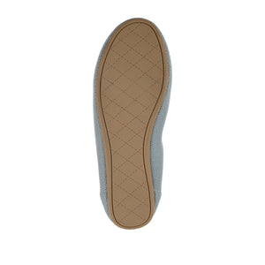 JERSIE KNIT BALLET FLATS IN WIDE - Grey