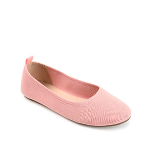 BALLET FLAT IN FABRIC - Pink