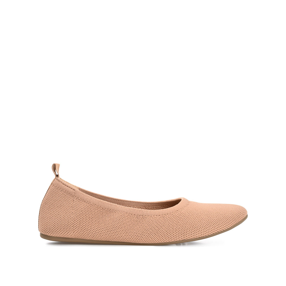 JERSIE BALLET FLATS IN KNIT FABRIC